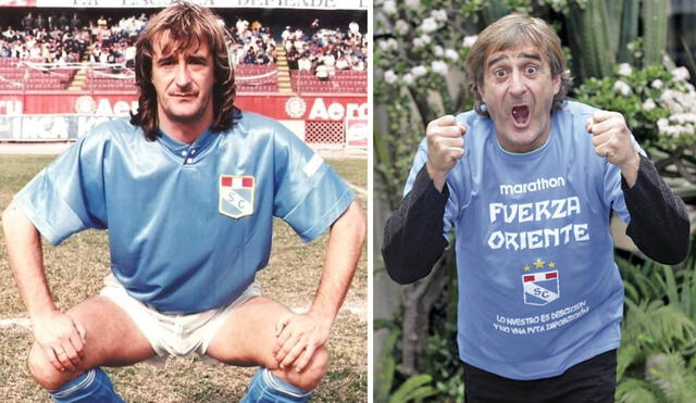 Horacio la 'Pepa' Baldessari se retiró defiendo la camiseta de Sporting Cristal. Foto: composición/difusión/Archivo GLR