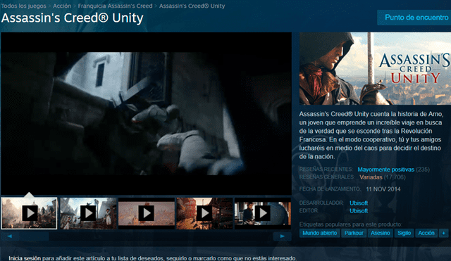 Valve sobre ‘reseñas bomba’ de Assassin’s Creed Unity por Notre Dame: “Lo dejaremos ahí” [VIDEO]