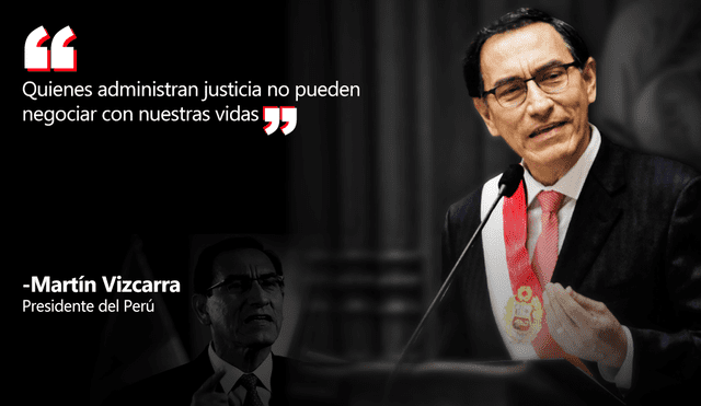 Las frases que dejó el mensaje a la nación del presidente Martín Vizcarra [FOTOS]