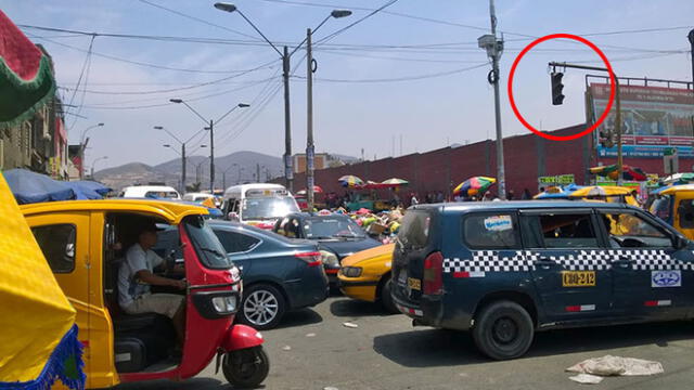 #YoDenuncio: semáforos malogrados generan gran congestión vehicular