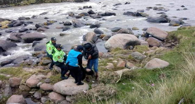 Cusco: cuatro muertos y varios desaparecidos tras caer minivan a río [FOTOS y VIDEO]