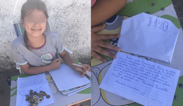La pequeña escribió una carta al presidente de Uruguay para ofrecerle su ayuda ante la pandemia. (Foto: Twitter)