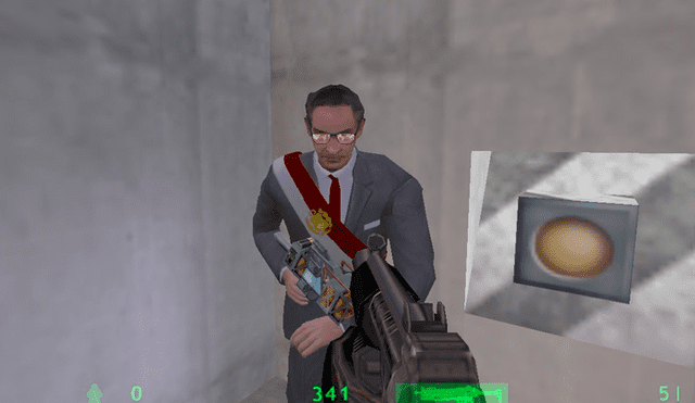 El mod del presidente Martín Vizcarra se puede descargar gratis en Half-Life.