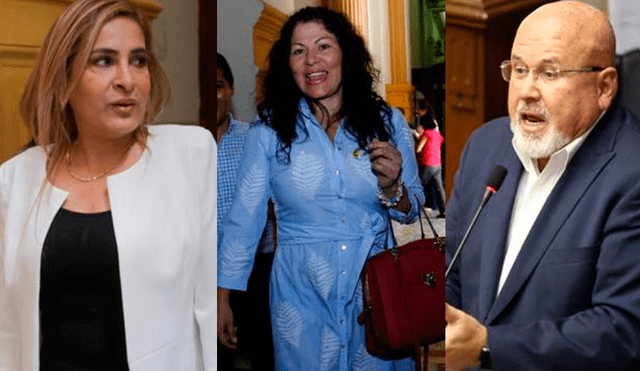 Congreso suspendió a Yesenia Ponce y Maritza García, y multó a Carlos Bruce