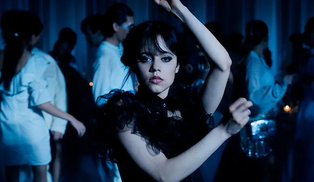 Jenna Ortega da vida a Merlina Addams en la nueva serie de Netflix. Foto: Netflix