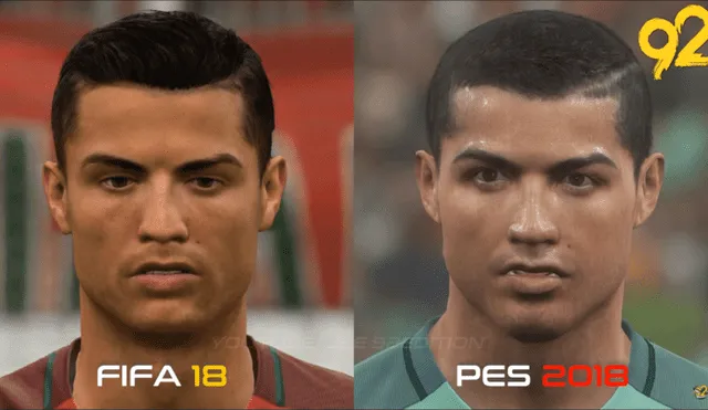 Fifa o Pes: ¿Quién tiene los futbolistas más parecidos a la vida real?