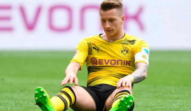 Mala suerte: Marco Reus volvió a lesionarse en el Borussia Dortmund