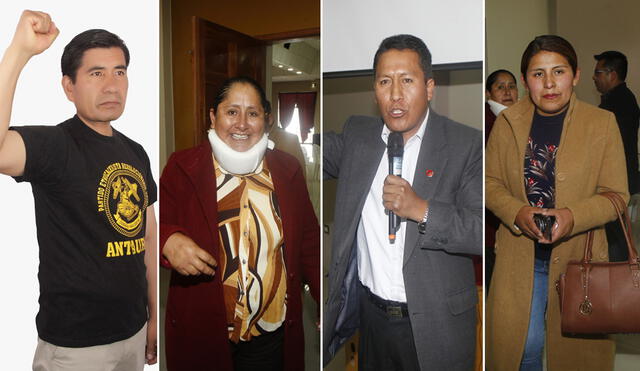 Decisiones. Parlamentarios por Puno no se pusieron de acuerdo. Foto: Composición