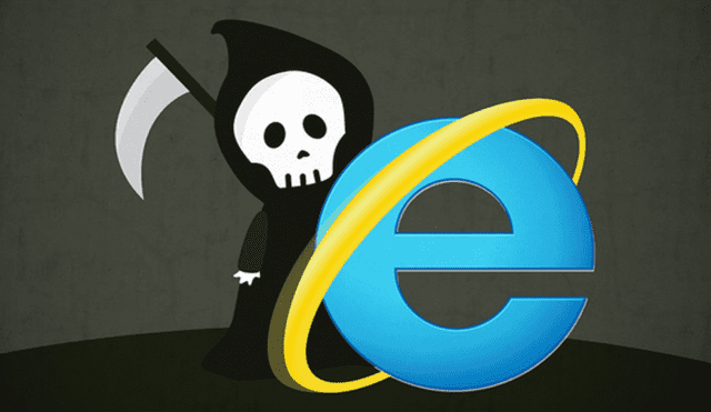 Los divertidos memes por la 'muerte' de Internet Explorer no se hicieron esperar. Foto: Captura.