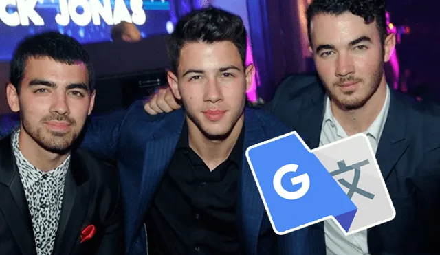 Google Translate Viral: colocan "Jonas Brothers" en el traductor y resultado enloquece a fanáticas [VIDEO]