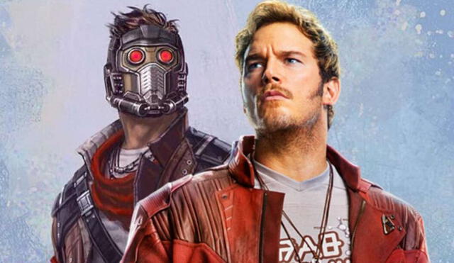 Chris Pratt es Star-Lord en la saga de Guardianes de la Galaxia.