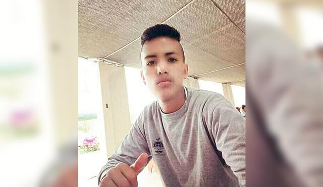Norte. El joven Jorge Yener Muñoz (19) recibió un proyectil en la cabeza. Exigía una mejor vida. Foto: difusión