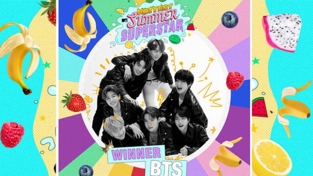 En el 2019 BTS obtuvo su primera victoria en los MTV Hottest Summer Superstar. Foto: MTV