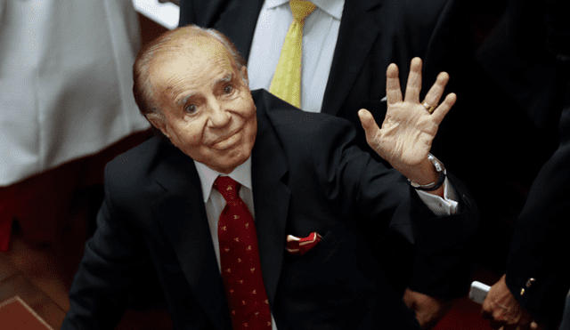 Argentina absolvió a expresidente Carlos Menem por caso de tráfico de armas a Ecuador