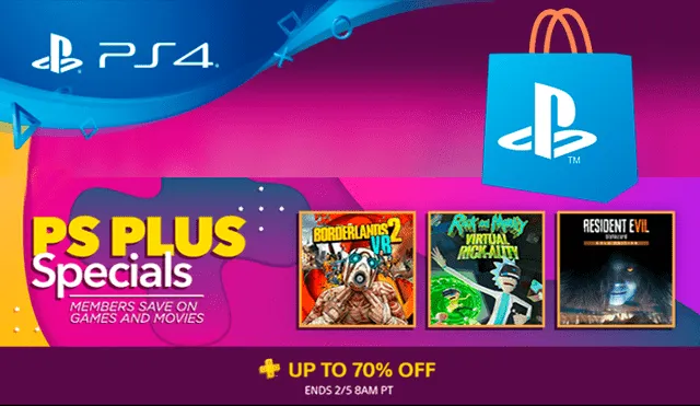 PS Plus Specials: nuevas ofertas de PlayStation Store para PS4 solo con PlayStation Plus