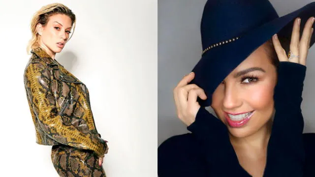 Thalía y Leslie Shaw han grabado la canción "Estoy soltera". Foto: Instagram