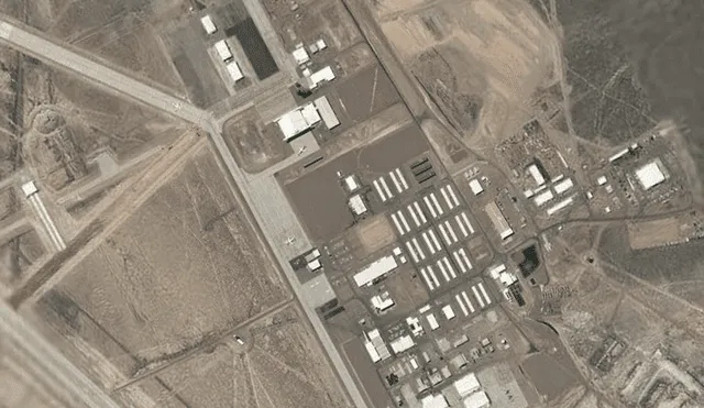 Convocatoria de Facebook para invadir Area 51 ha sido tomada como real. Foto: Google Maps