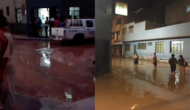 Rímac: comisaría de Piedra Liza se inundó tras desborde de río Huaycoloro | VIDEO