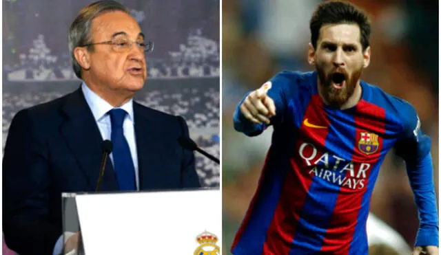 Florentino Pérez sobre Messi: "Me hubiese gustado tenerle en el Real Madrid"