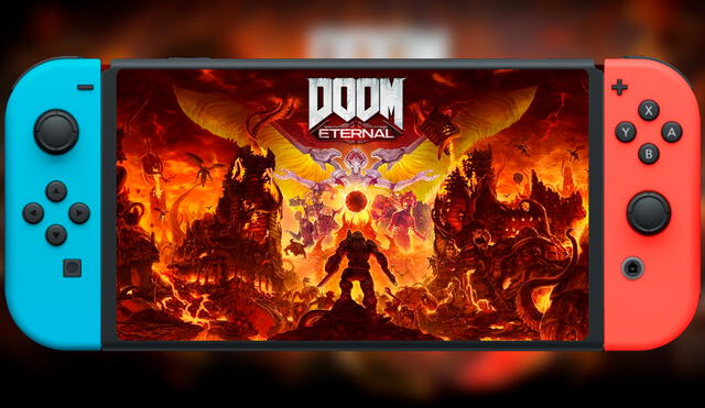Doom Eternal se estrenará en Nintendo Switch el 8 de diciembre. Foto composición La República