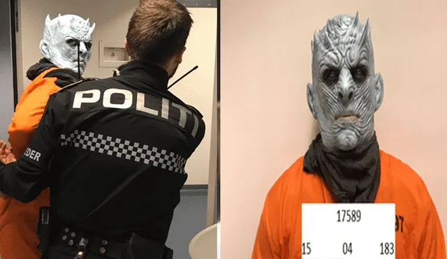 Facebook: El Rey de la Noche de Game of Thrones fue 'arrestado' por la Policía de Noruega