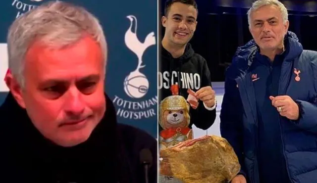 José Mourinho tuvo un pequeño presente con Reguilón por Navidad. Foto: captura/Instagram