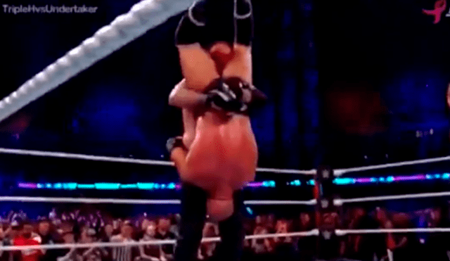 WWE Super Show Down 2018: Undertaker atacó a Triple H después de perder [VIDEO]
