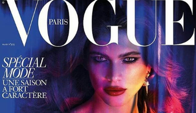 Vogue publica por primera vez portada con modelo transgénero