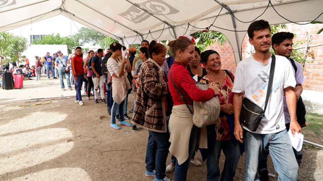 Hay más de 860 mil venezolanos en el Perú. Foto: EFE