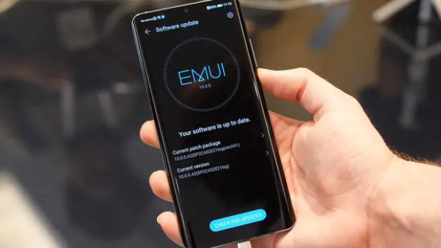 EMUI 10 es la versión del software de Huawei basada en Android 10.