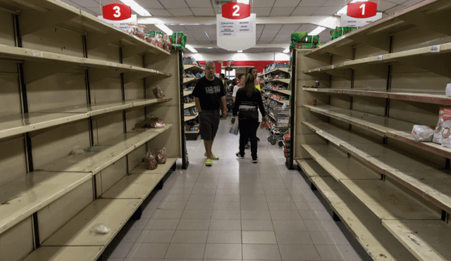 Anaqueles vacíos, el día a día de los venezolanos