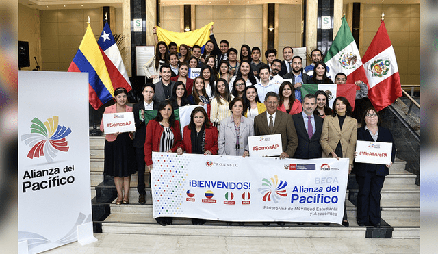 Alianza del Pacífico ofrece 100 becas de estudio en Colombia, México o Chile