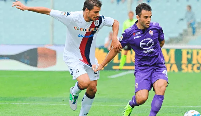 Juan Manuel Vargas: hinchas de la Fiorentina sueñan que tenerlo de vuelta junto a Mohamed Salah y Giuseppe Rossi.