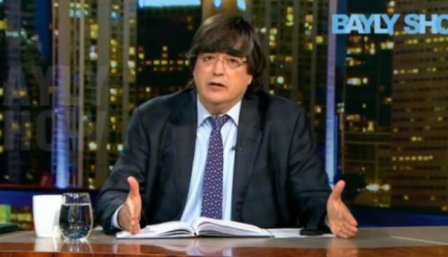 Jaime Bayly. Foto: Captura.