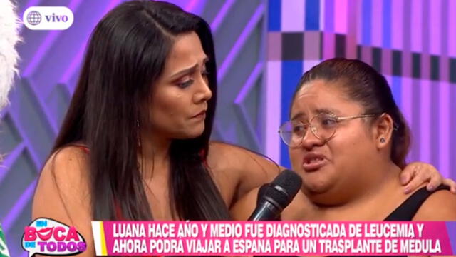 Tula Rodríguez llora por niña con cáncer en "En boca de todos"