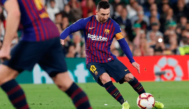 Barcelona vs Betis: una nueva 'obra de arte' de Messi para poner el 1-0 'culé' [VIDEO]