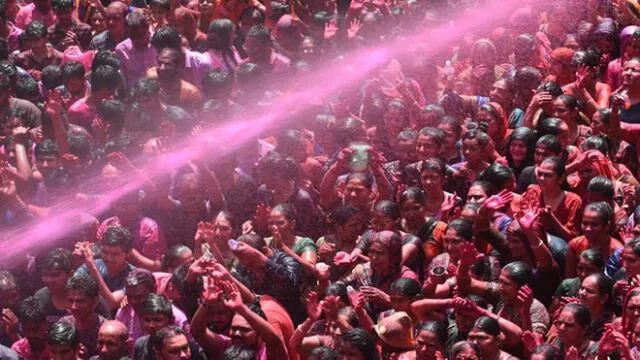 La India se pinta de colores: las increíbles imágenes del Festival Holi [FOTOS y VIDEO]