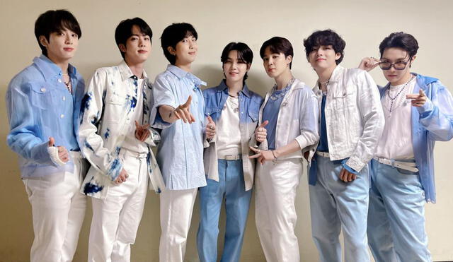 Diciembre del 2022 será el último mes que los fans verán a BTS como grupo completo hasta nuevo aviso, pues Jin inicia el servicio militar. Foto: Hybe