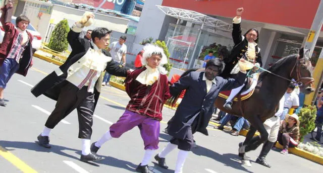 Actores de Cusco escenifican rebelión y muerte de Túpac Amaru II en Arequipa [FOTOS Y VIDEO]