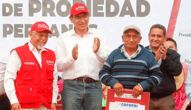 Más de mil familias de Cajamarca recibieron títulos de propiedad