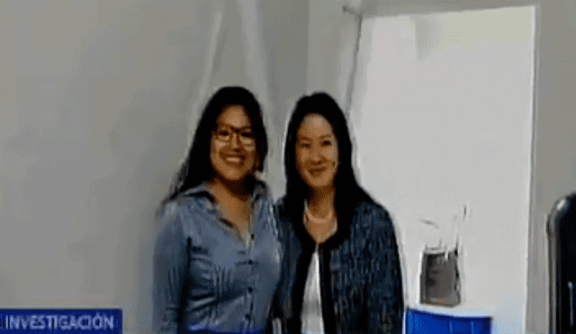 Keiko Fujimori llegó a la Fiscalía y trabajadores se tomaron fotos con ella [VIDEO]
