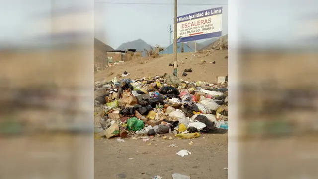 Villa María del Triunfo: basura aún continúa en las calles