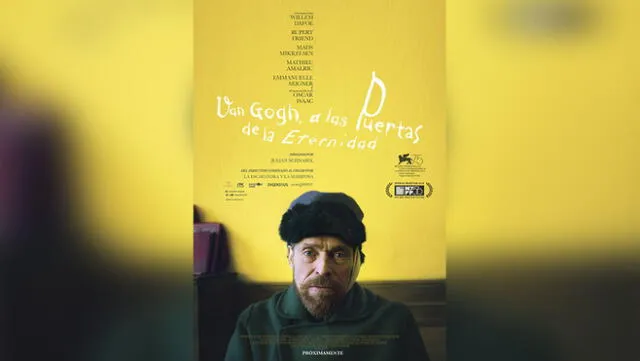 Willen Dafoe será Van Gogh en la nueva biopic del pintor [VIDEO]