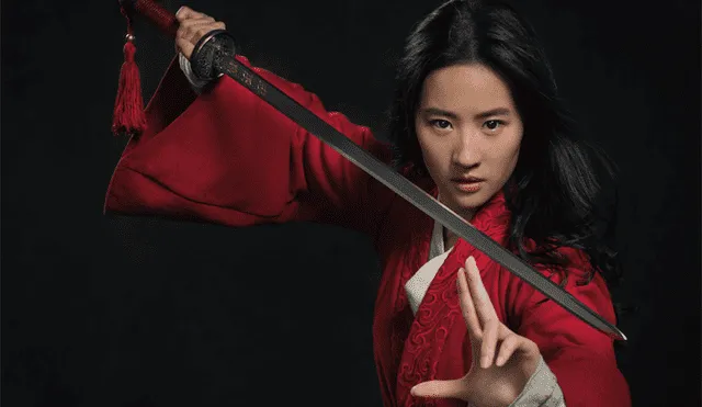 Disney lanza primera foto oficial de la actriz Liu Yifei como Mulán
