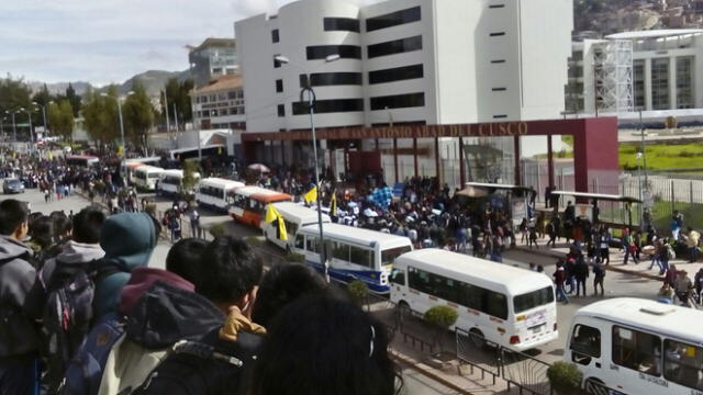 Cusco: protestas por aumento de pasajes