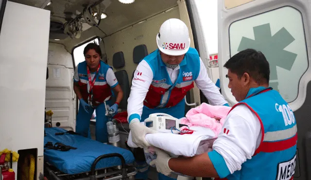 Bebés fueron trasladadas de Arequipa a Lima. Foto: Minsa