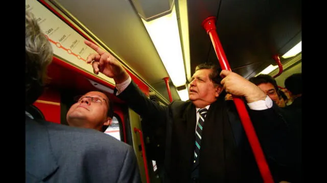 Alan García sobre el Metro de Lima: "Los coimeros son otra cosa"