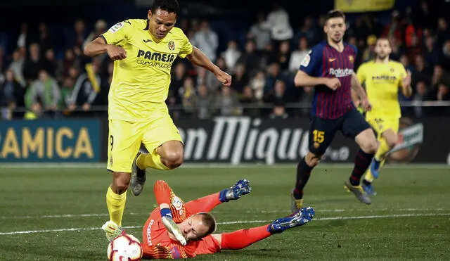 Barcelona vs Villarreal: Carlos Bacca gambeteó a Ter Stegen y firmó el 4-2 [VIDEO]