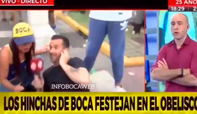 Boca Juniors: peruano hincha del cuadro Xeneize sorprende a prensa argentina.