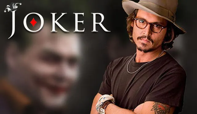 Miles de fanáticos de Johnny Depp desean que este interprete al Joker.